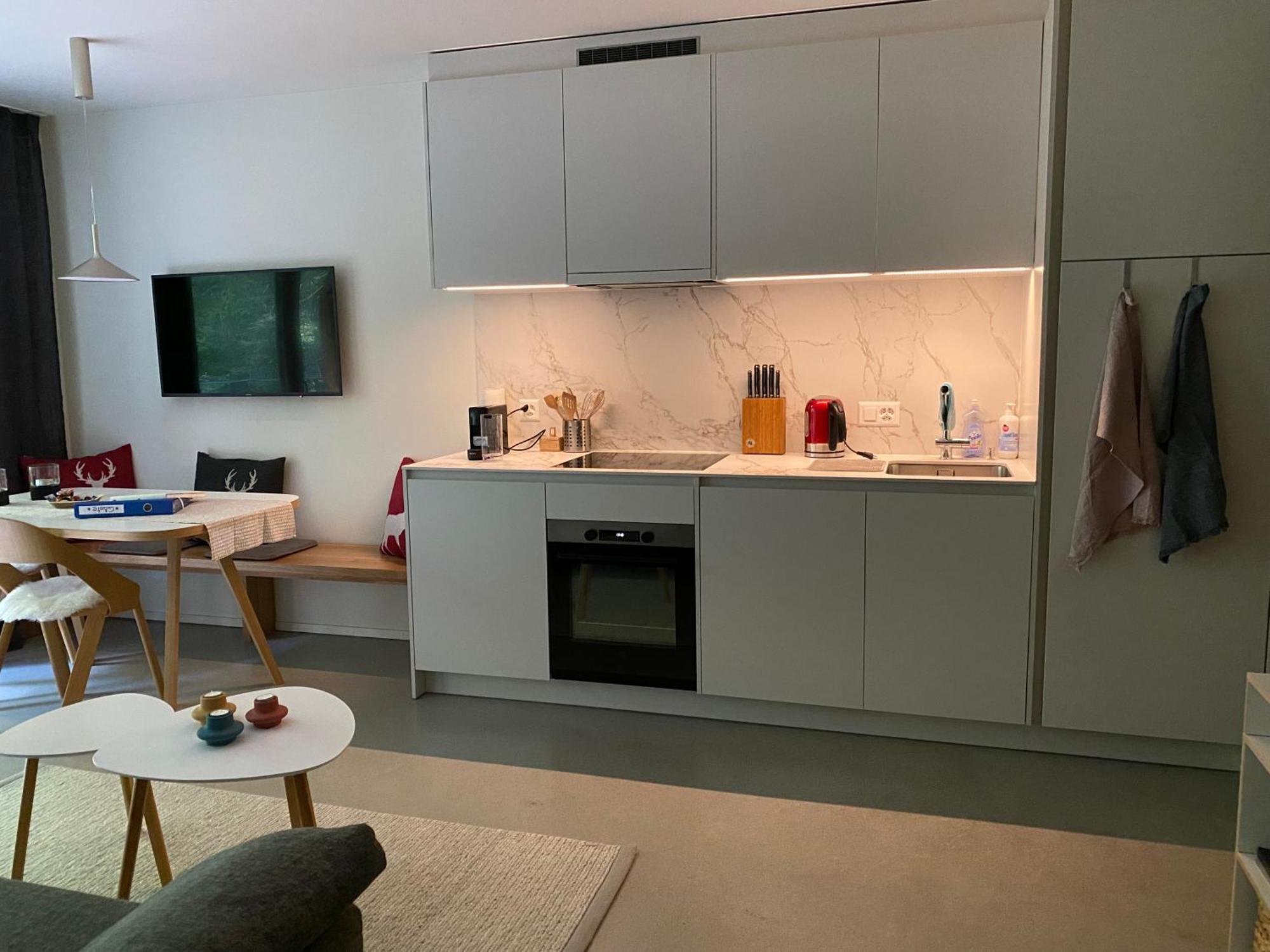 Stilvolle Ferienwohnung Direkt An Der Skipiste Flims Exteriör bild